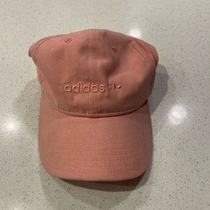 Pink adidas baseball cap